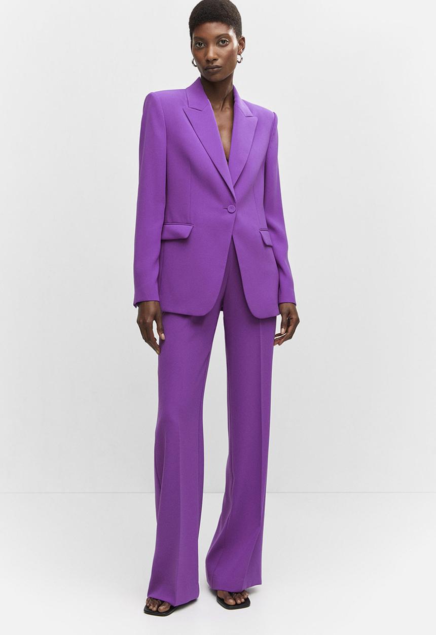 MANGO - Blazer iguana - medium purple