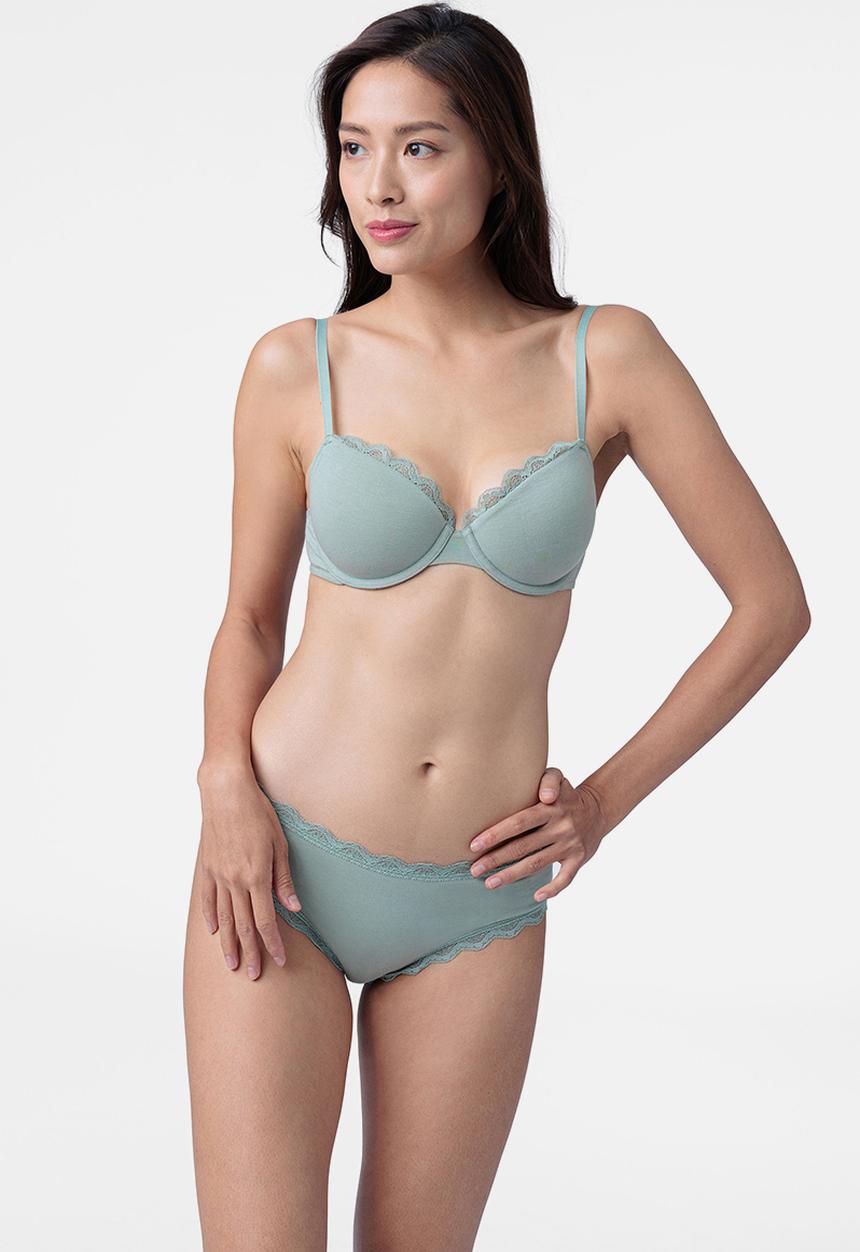 DORINA - Cali 2 pack hipster classic - green/ivory
