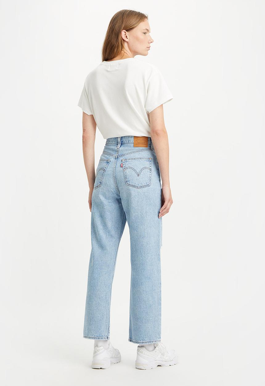 Levi’s® - Ribcage straight ankle z hang up - light indigo