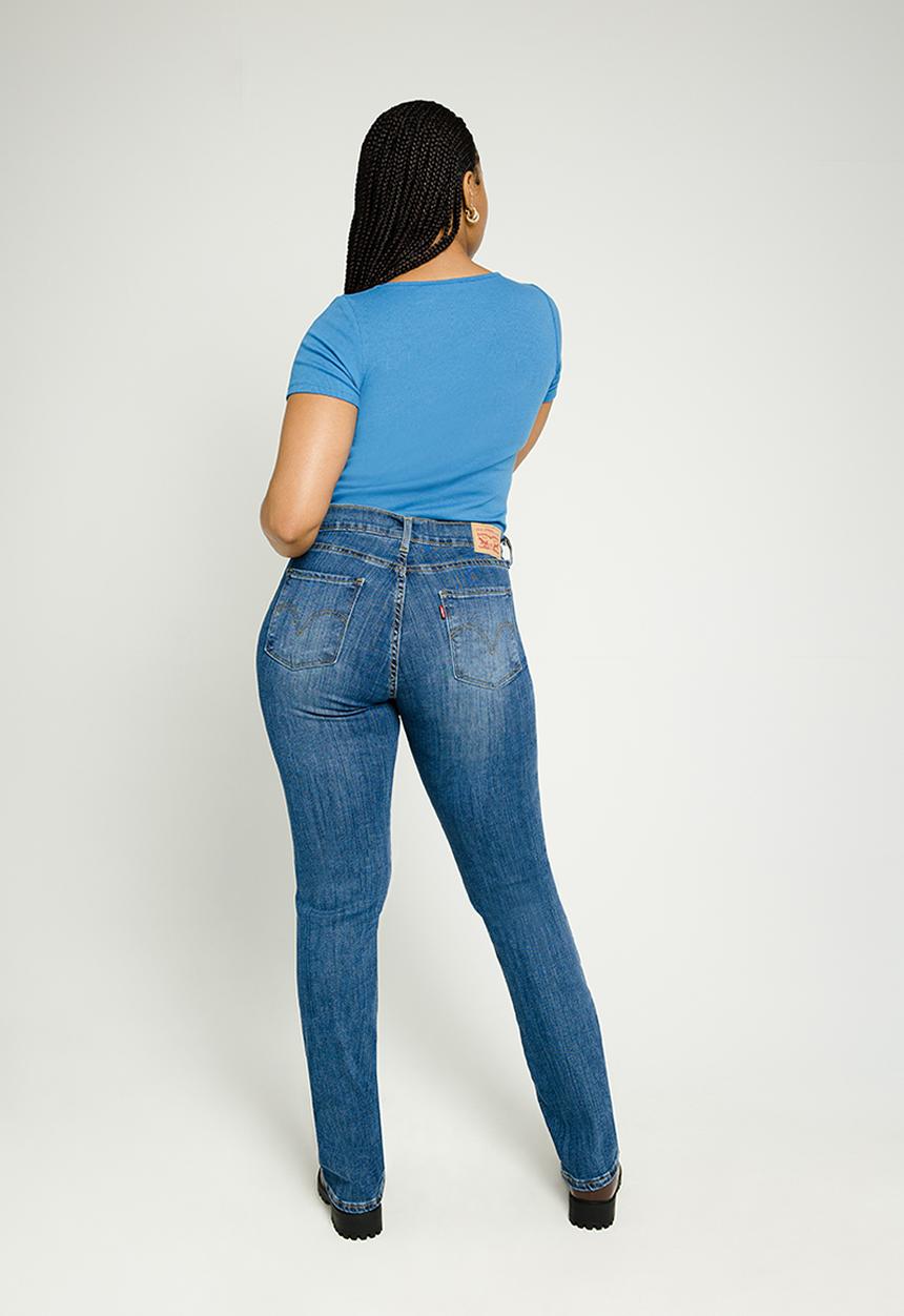 Levi’s® - Curvy straight za-quebec - blue