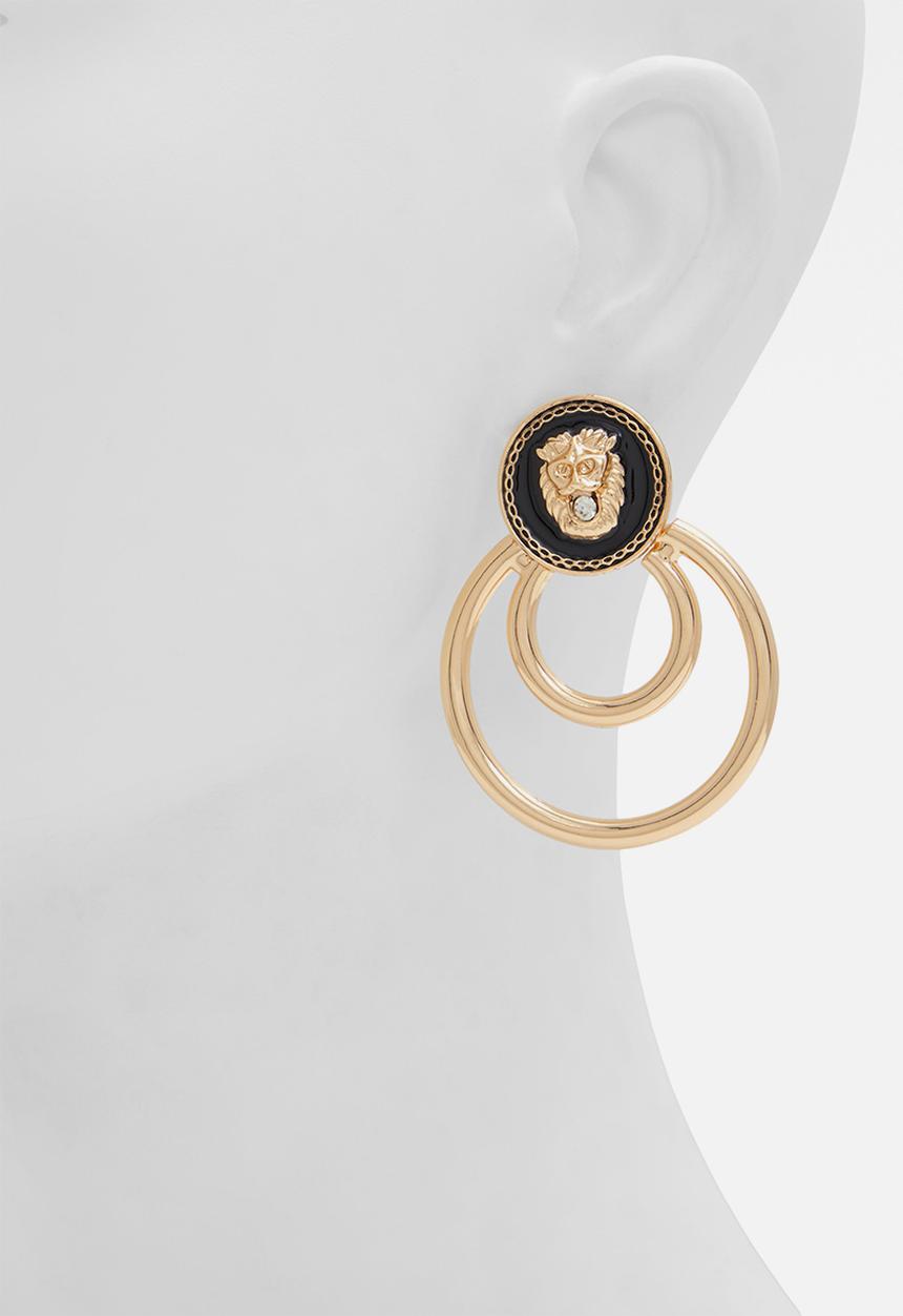 ALDO - Wigollada - black & gold 