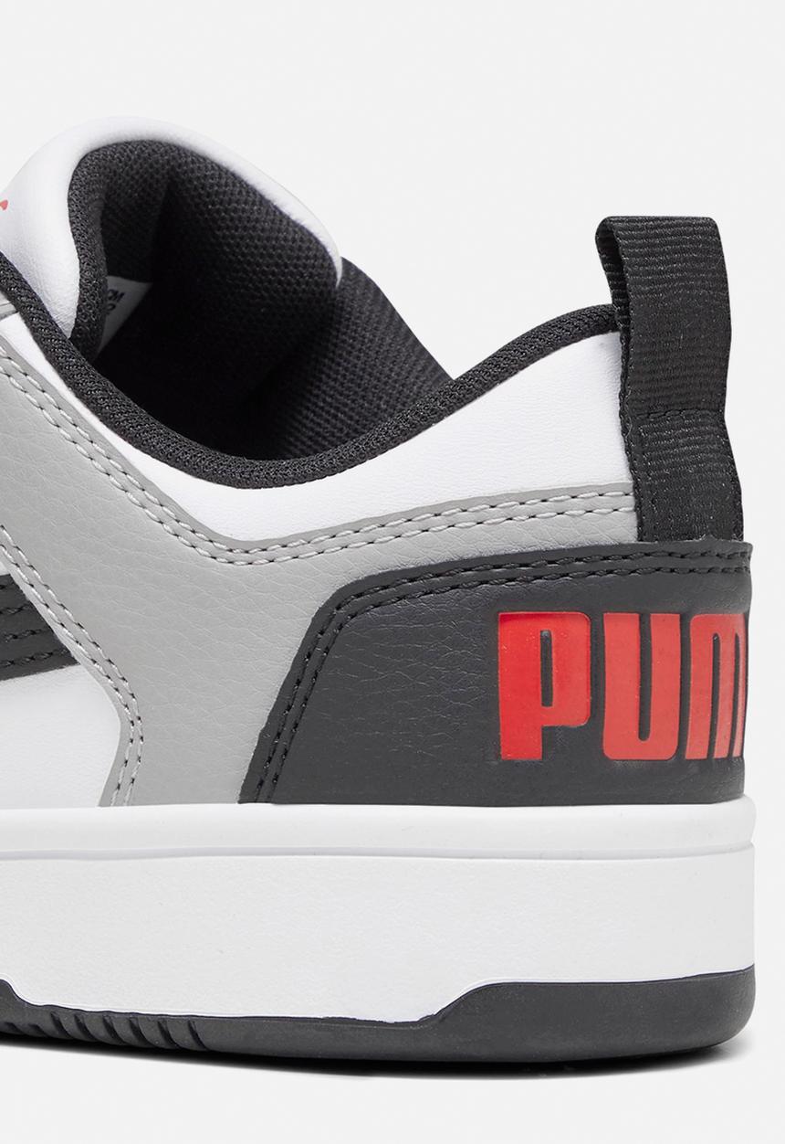 PUMA - Rebound layup lo sl jr - white/black/grey