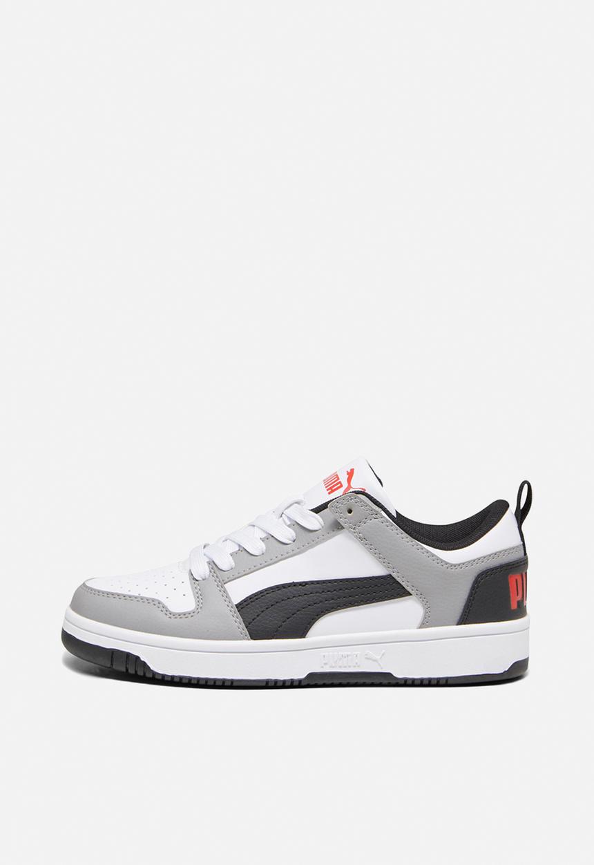 PUMA - Rebound layup lo sl jr - white/black/grey