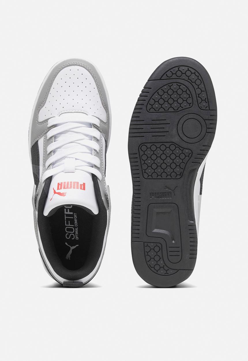 PUMA - Rebound layup lo sl jr - white/black/grey