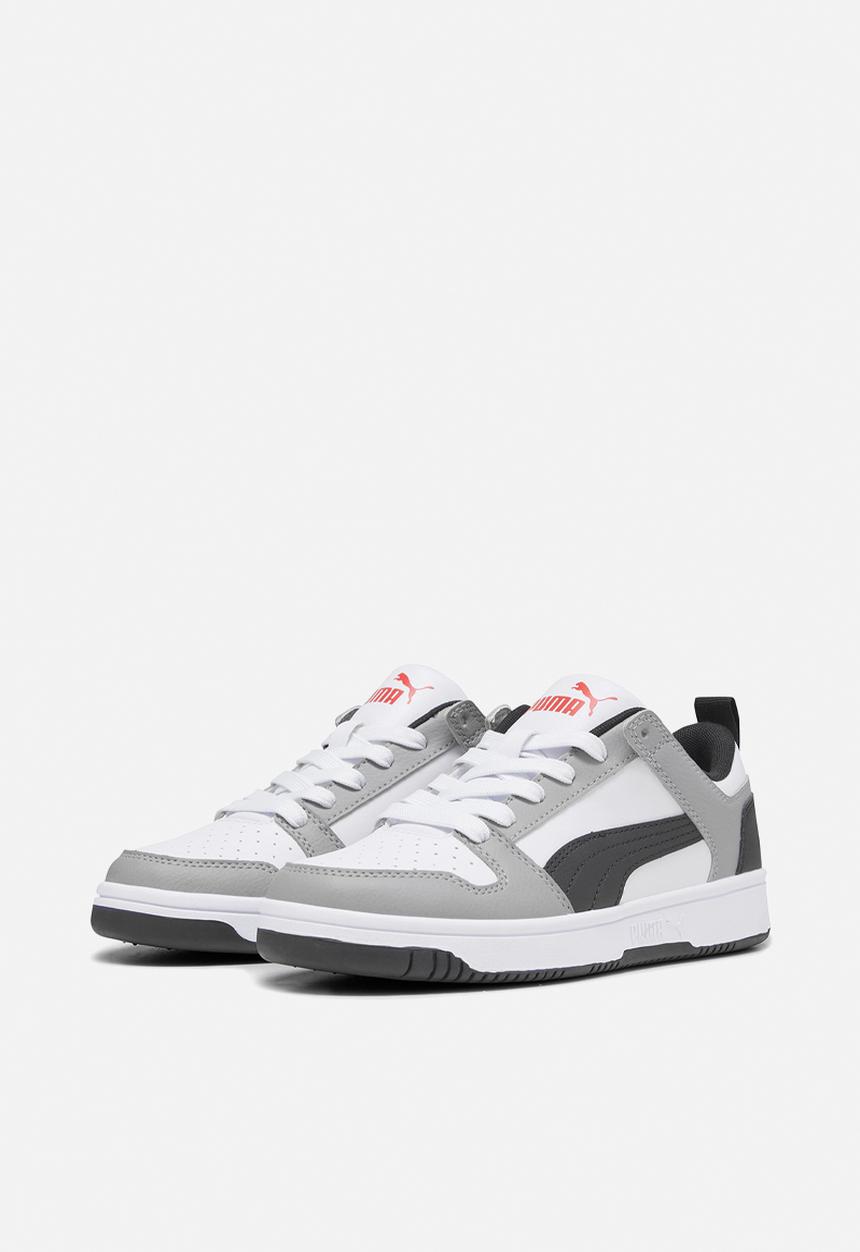 PUMA - Rebound layup lo sl jr - white/black/grey