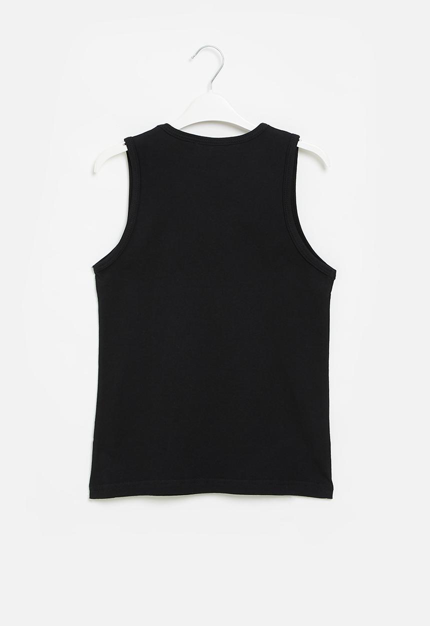 Quiksilver - Corp logo vest boy - black