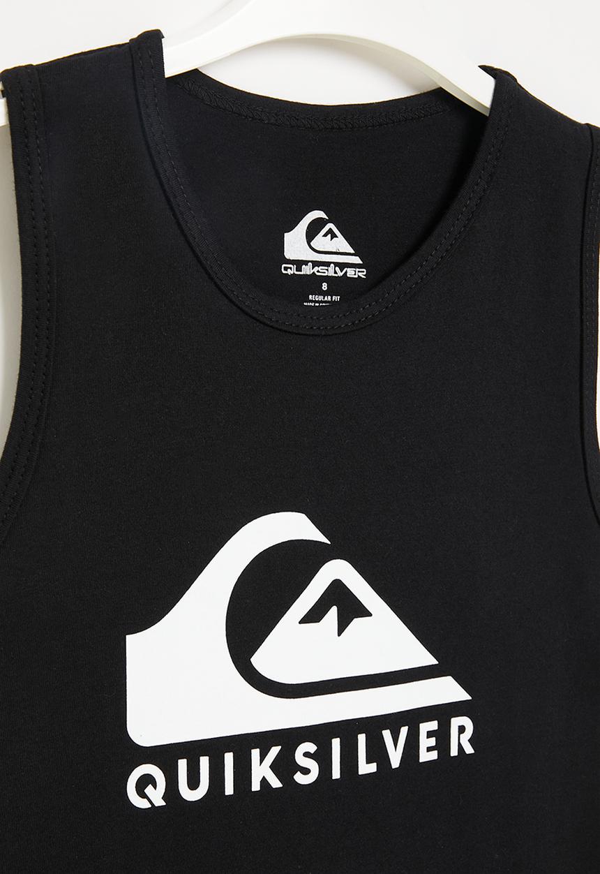 Quiksilver - Corp logo vest boy - black