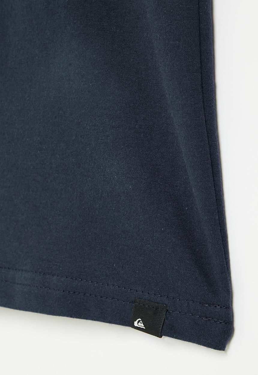 Quiksilver - Circled script front muscle boy - navy blazer