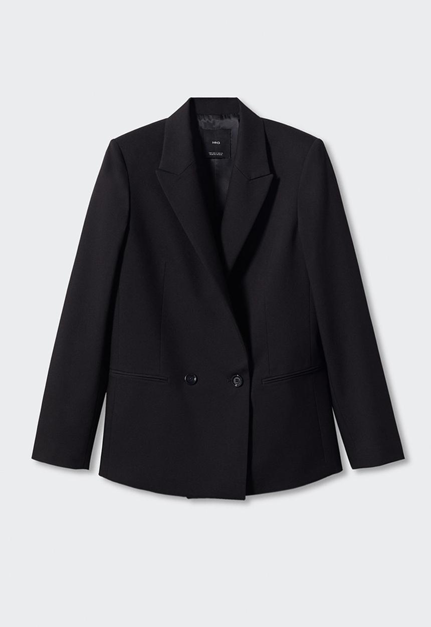MANGO - Blazer greta - black