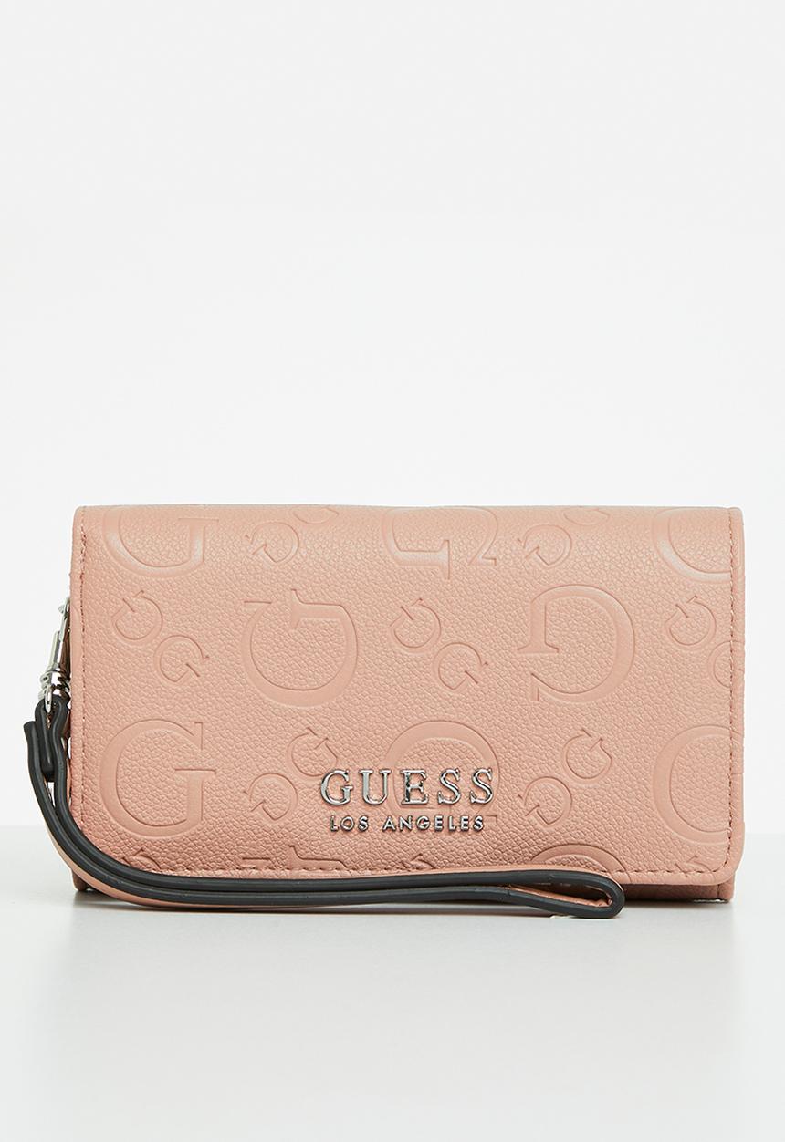 GUESS - Oak park slg phone organizer - powder