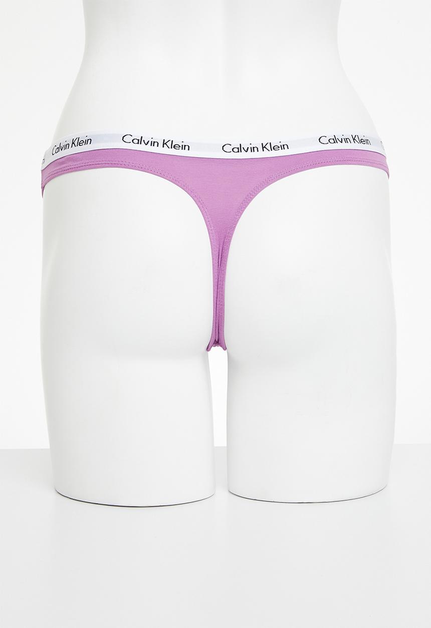 Calvin Klein - Thong 3 pack - multi