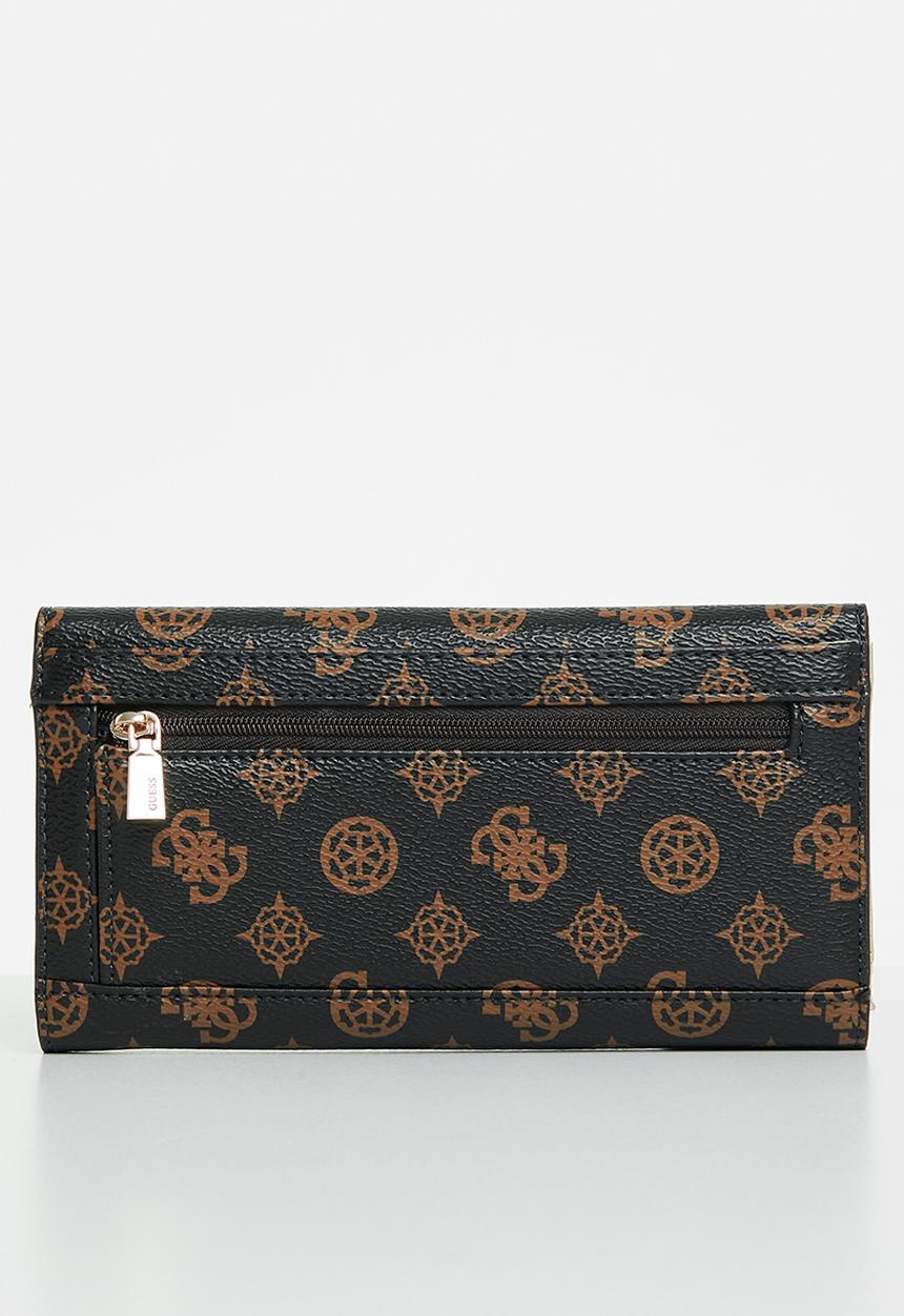 GUESS - Laurel slg multi clutch - mocha logo