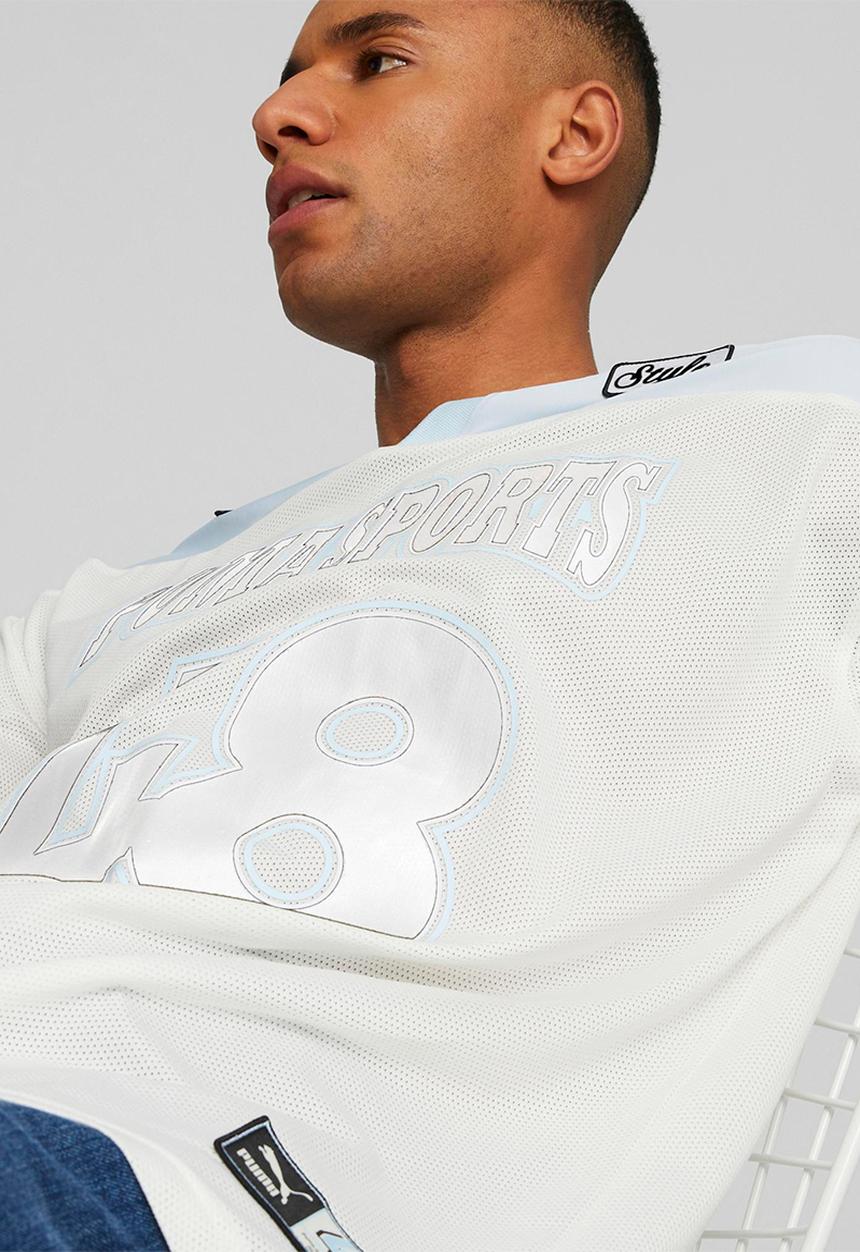 PUMA - Puma team sports jersey - white/blue 
