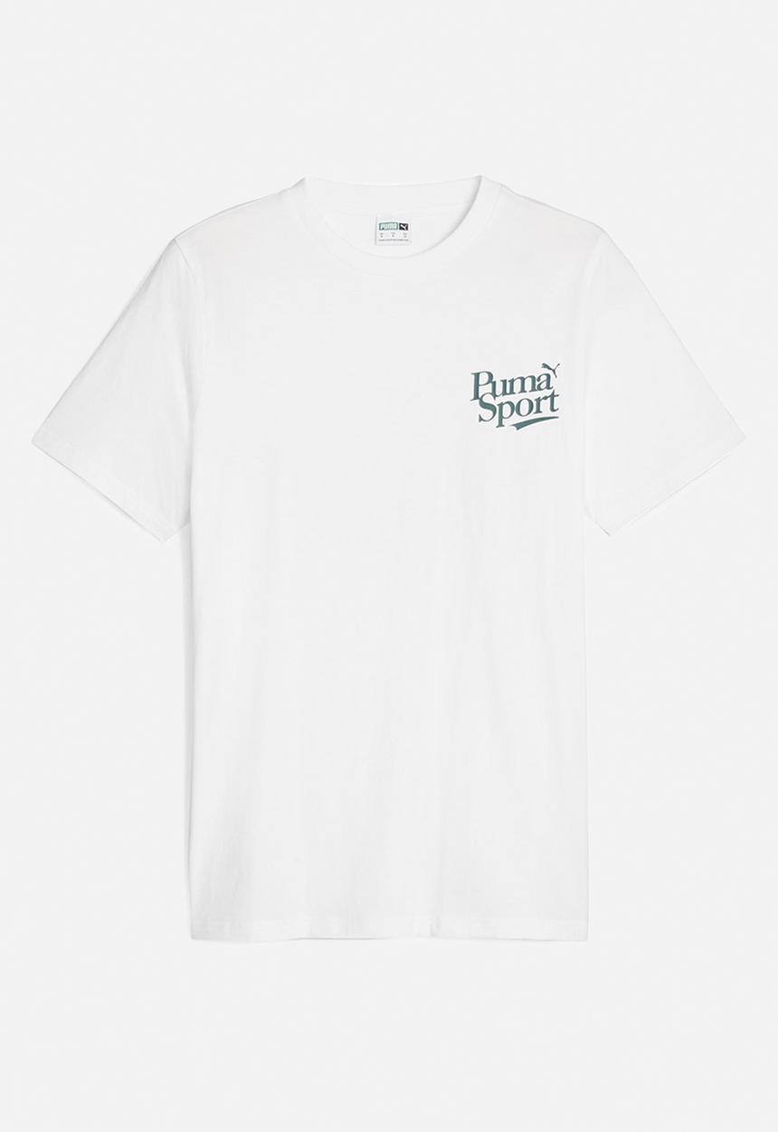 PUMA - Graphics puma legacy tee - white 