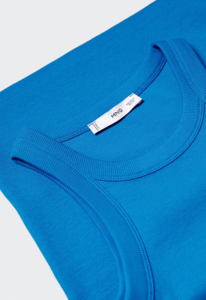 MANGO - Top boni - medium blue