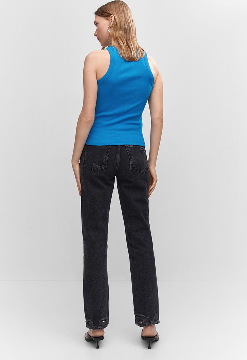 MANGO - Top boni - medium blue