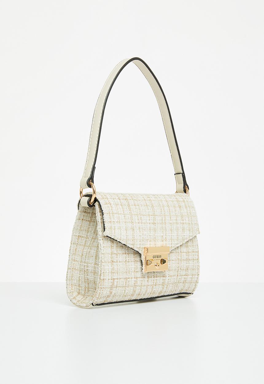 GUESS - Tergesen mini crossbody flap - stone