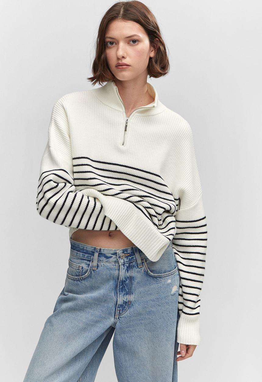 MANGO - Sweater rizon - navy