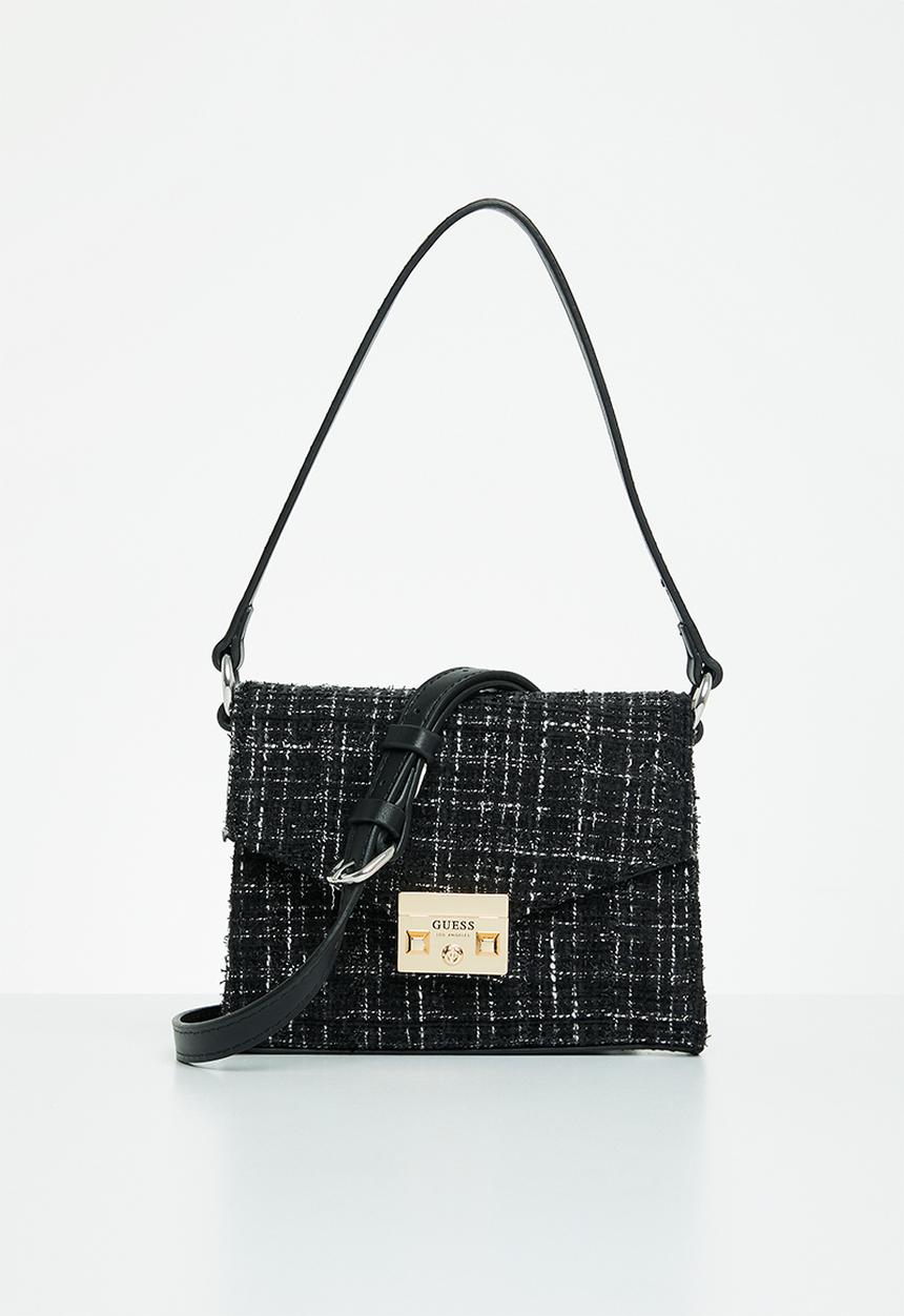 GUESS - Tergesen mini crossbody flap - black