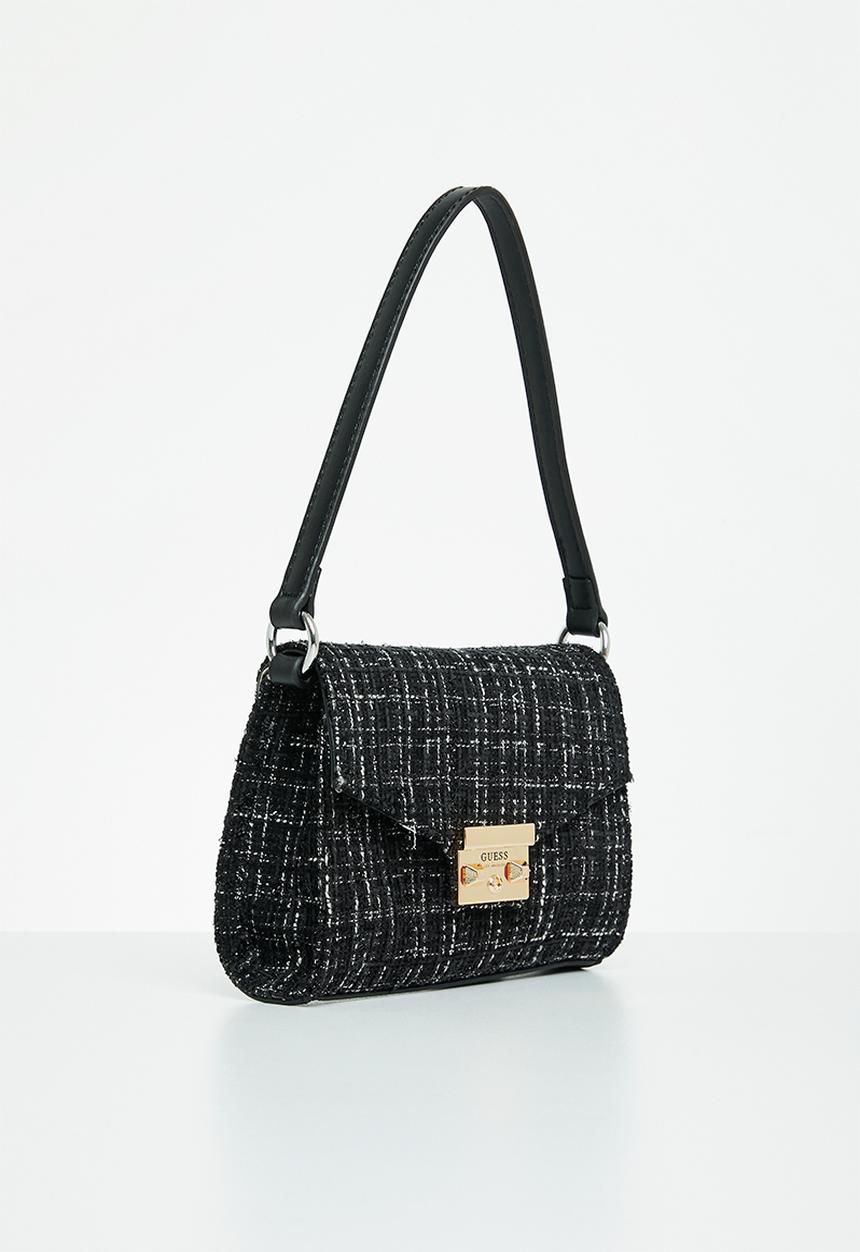 GUESS - Tergesen mini crossbody flap - black