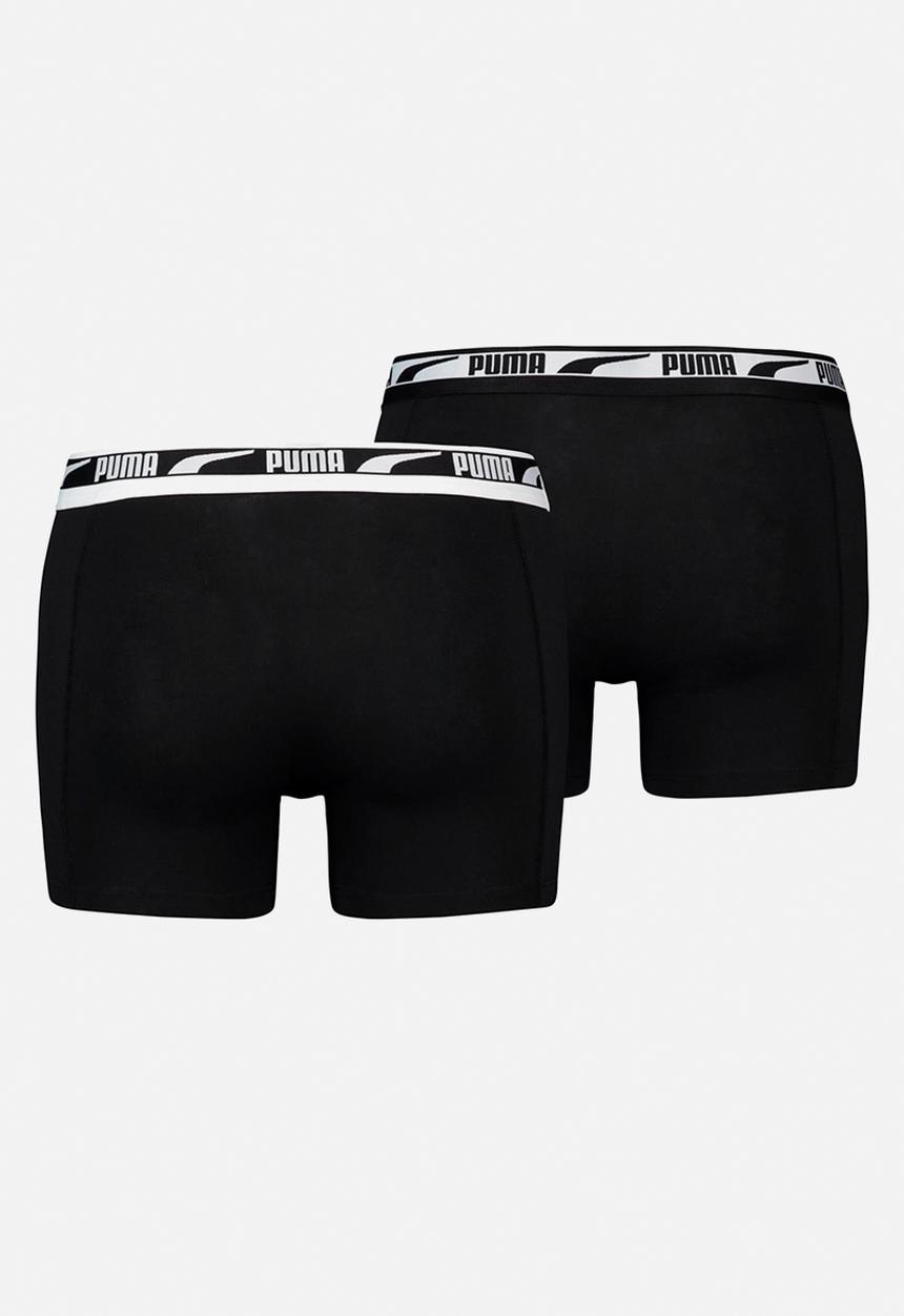 PUMA - Multi logo boxer 2p - black combo