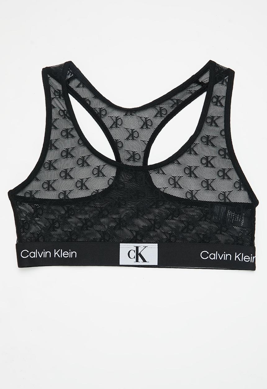 Calvin Klein - Unlined bralette - black