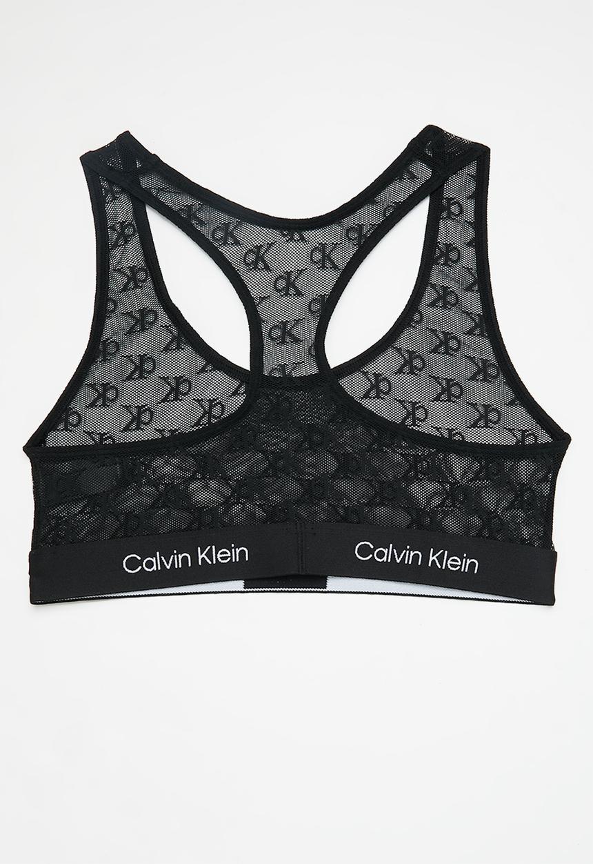 Calvin Klein - Unlined bralette - black