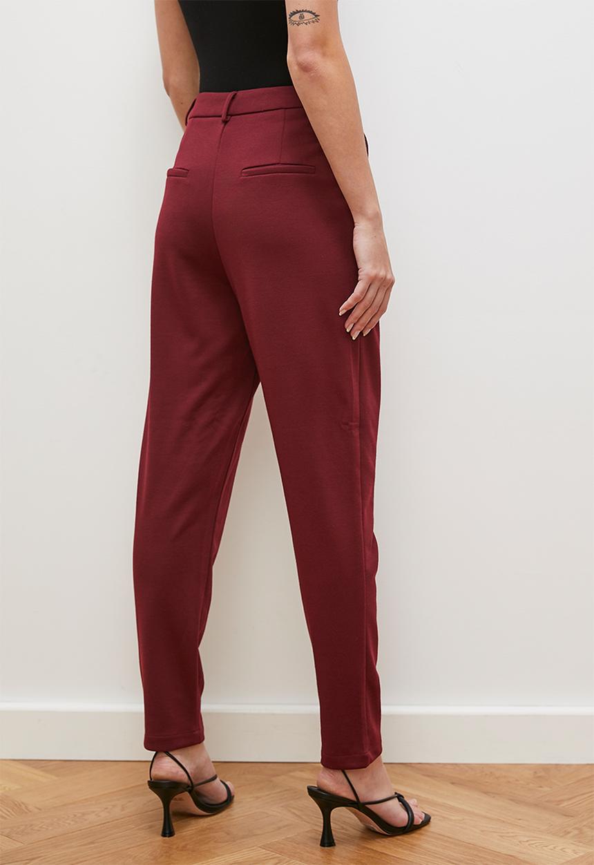 edit - Co-ord tapered trouser - tobacco