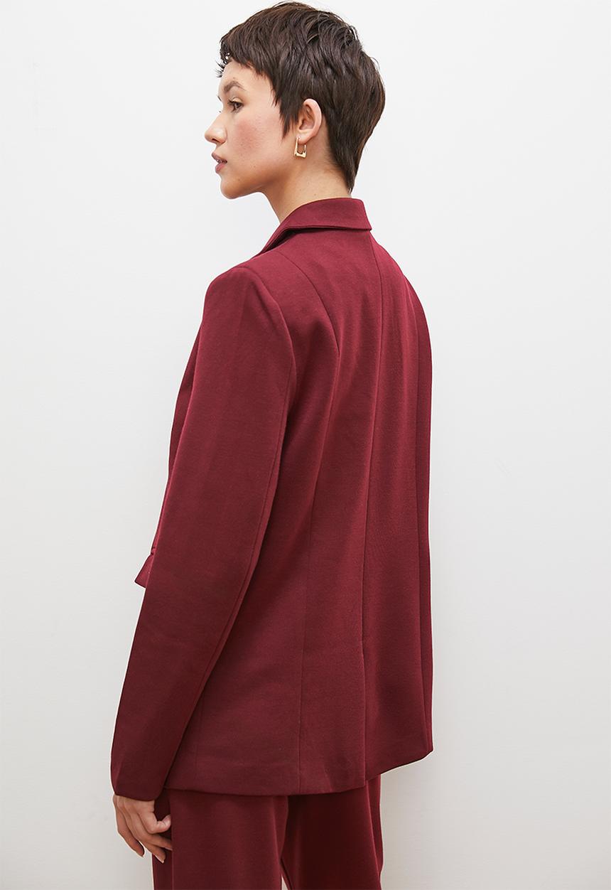 edit - Classic blazer - bloodstone