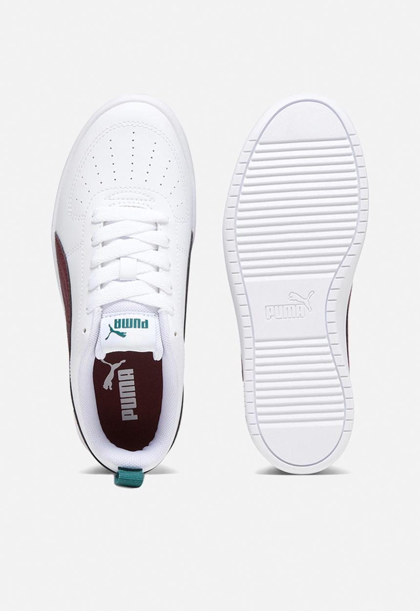 PUMA - Rickie jr - white/dark jasper/malachite