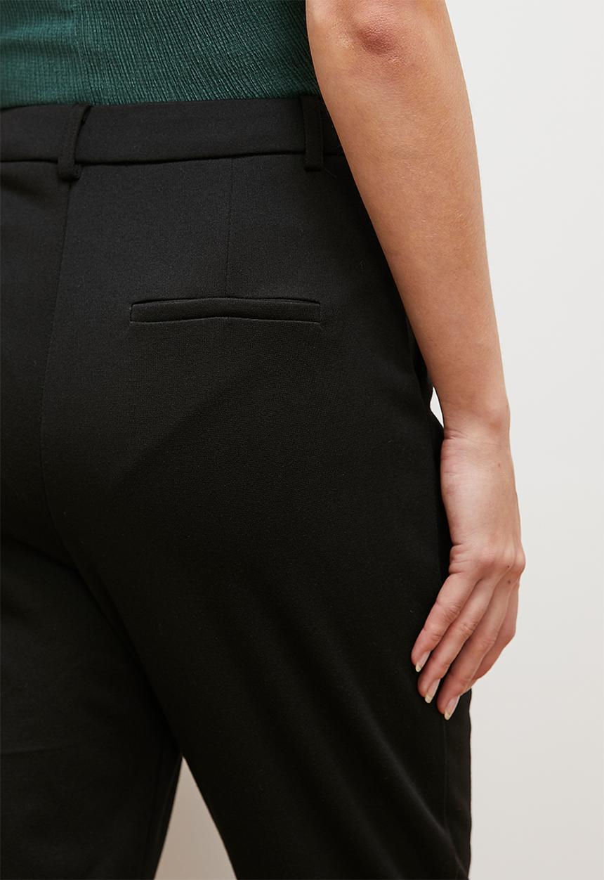 edit - Co-ord tapered trouser - black