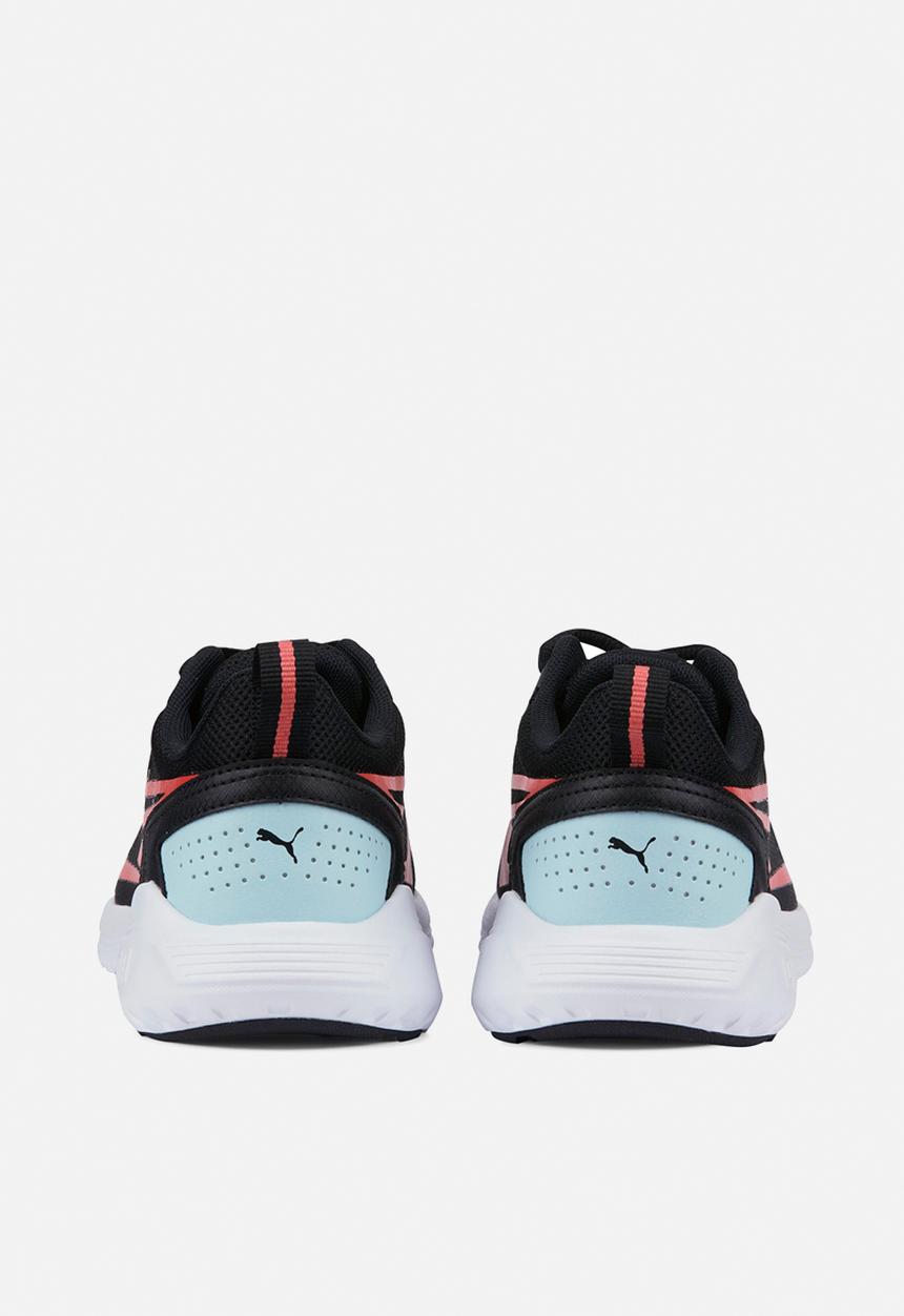 PUMA - All-day active jr - puma black-salmon-light aqua