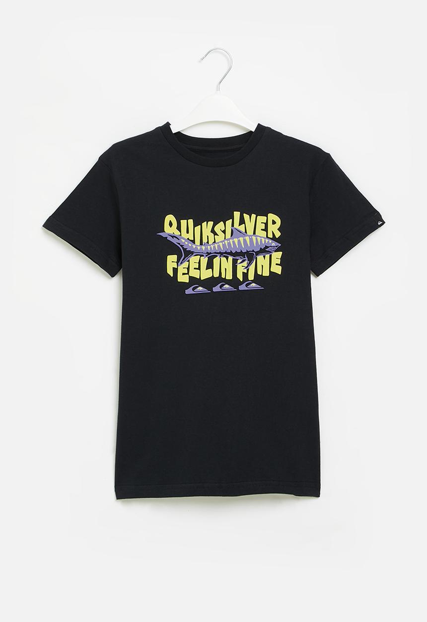 Quiksilver - Chum bucket short tee - anthracite black