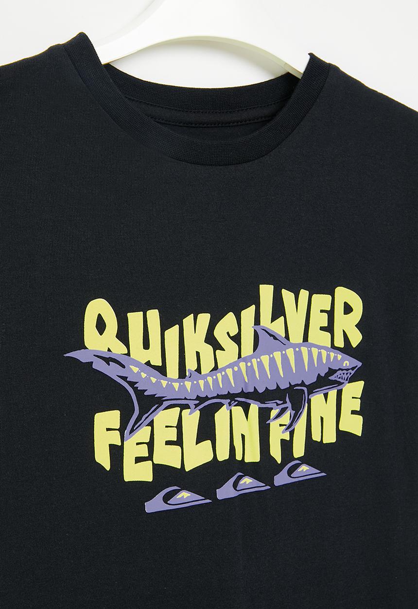 Quiksilver - Chum bucket short tee - anthracite black