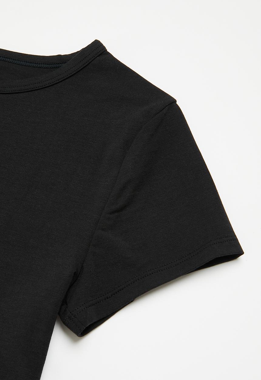 Calvin Klein - T-shirt bralette - black