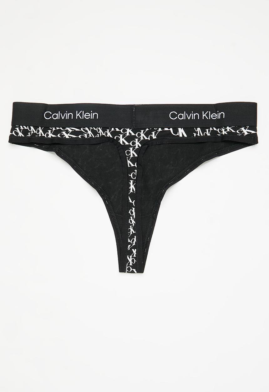 Calvin Klein - Modern thong - black & white