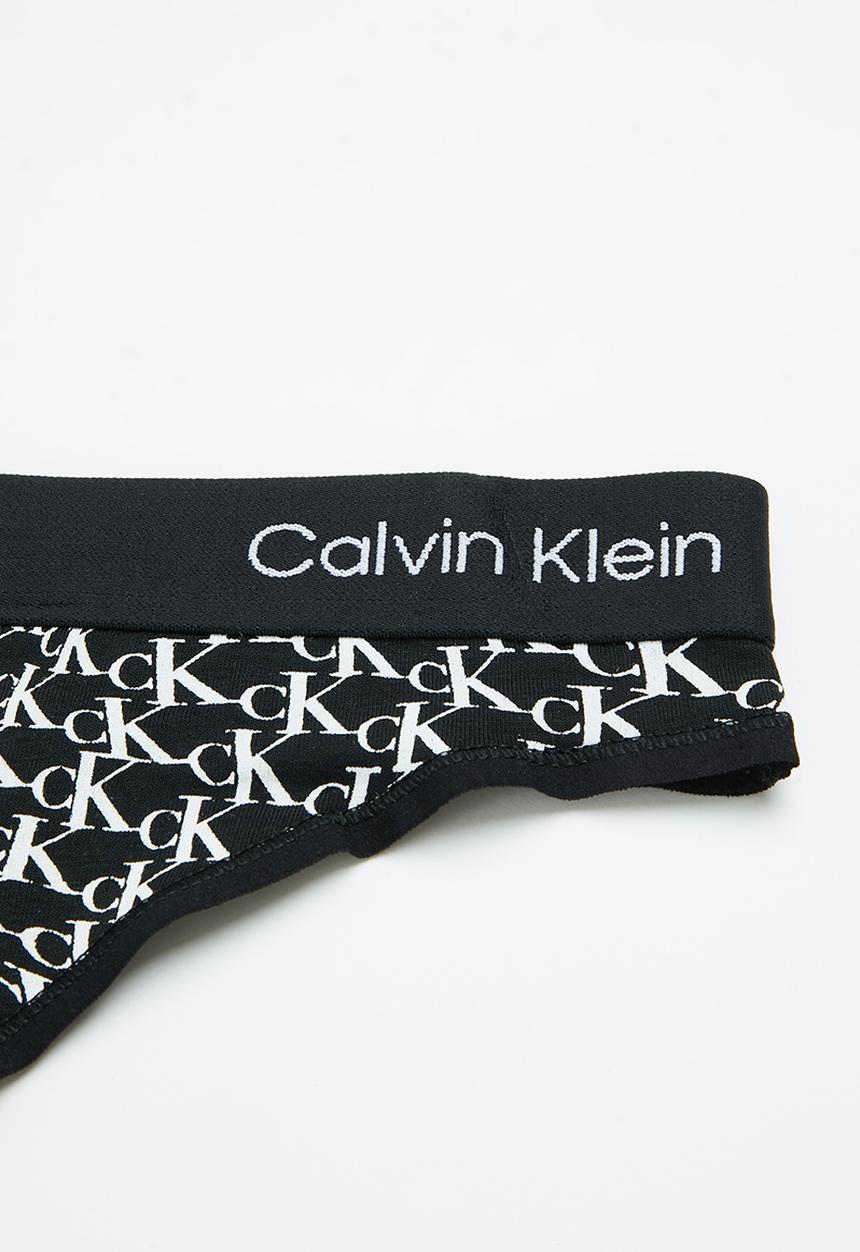Calvin Klein - Modern thong - black & white