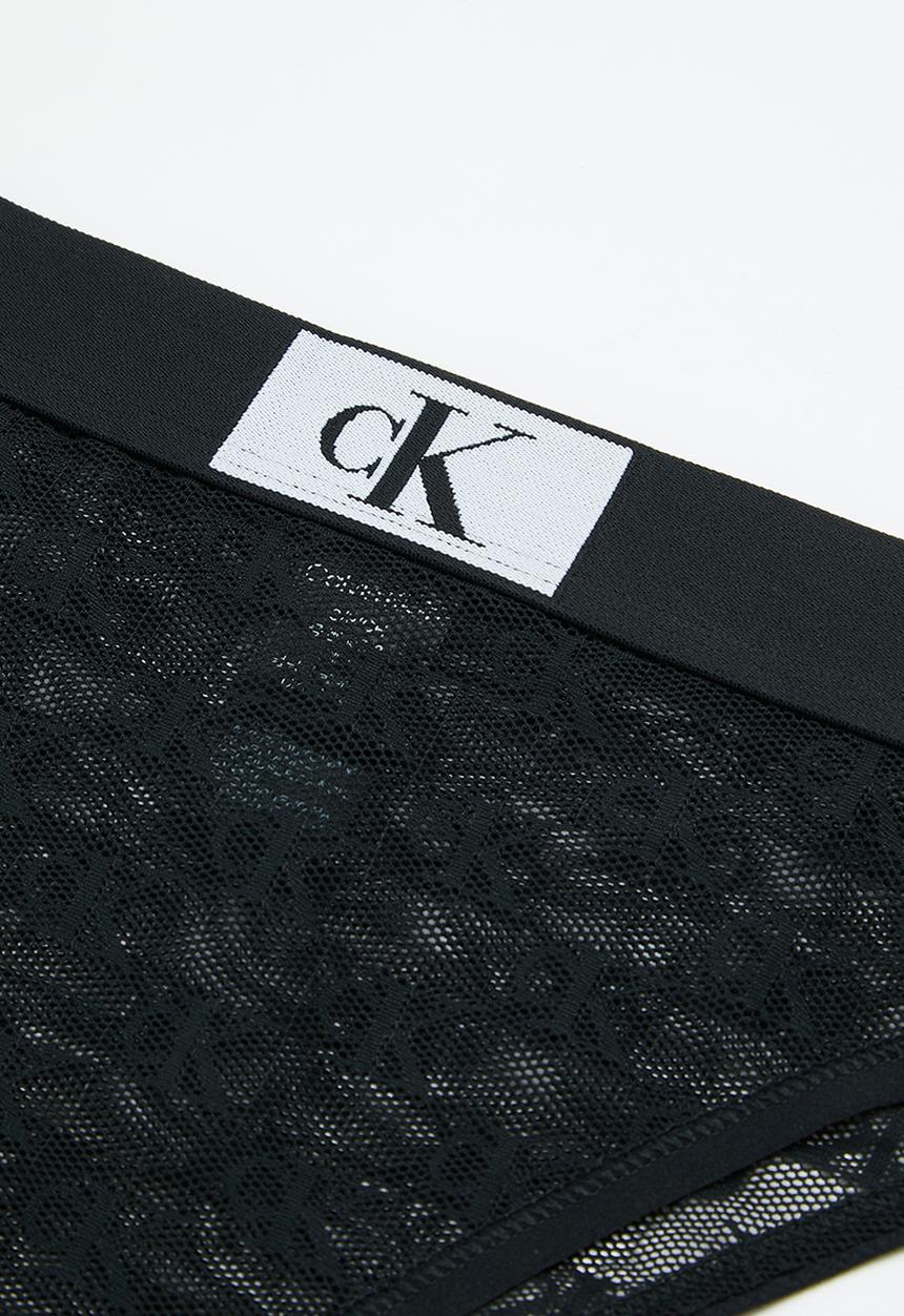 Calvin Klein - High waist brazilian - black