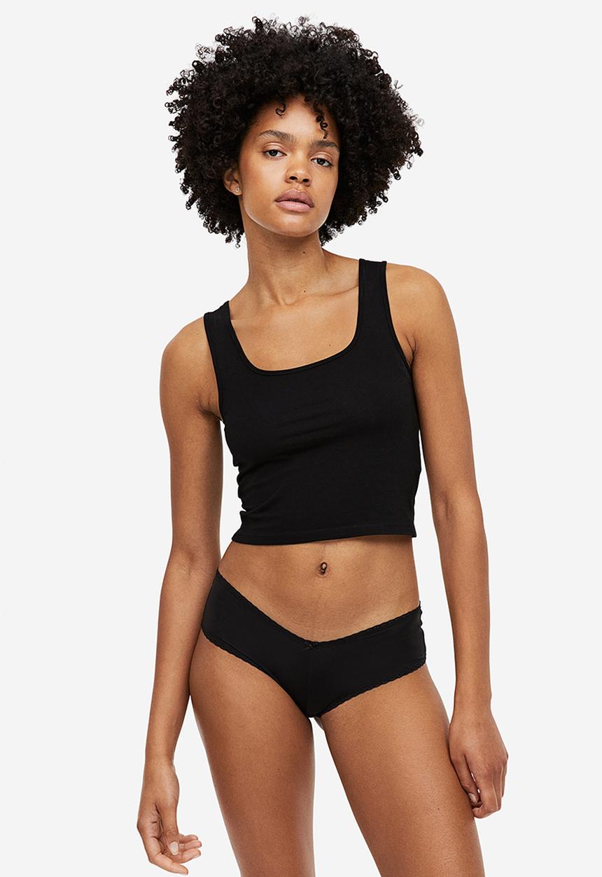H&M - 3-Pack hipster briefs - black