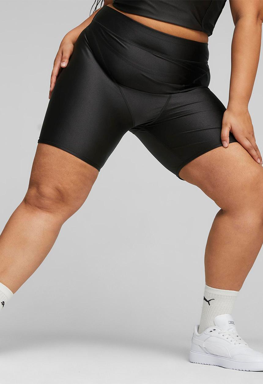 PUMA - Plus dare to short tights - puma black