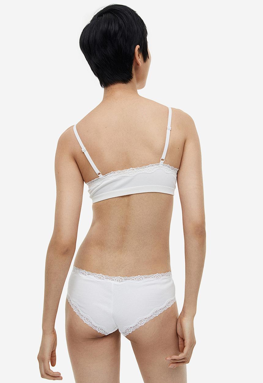 H&M - 3-Pack hipster briefs - grey marl/white 