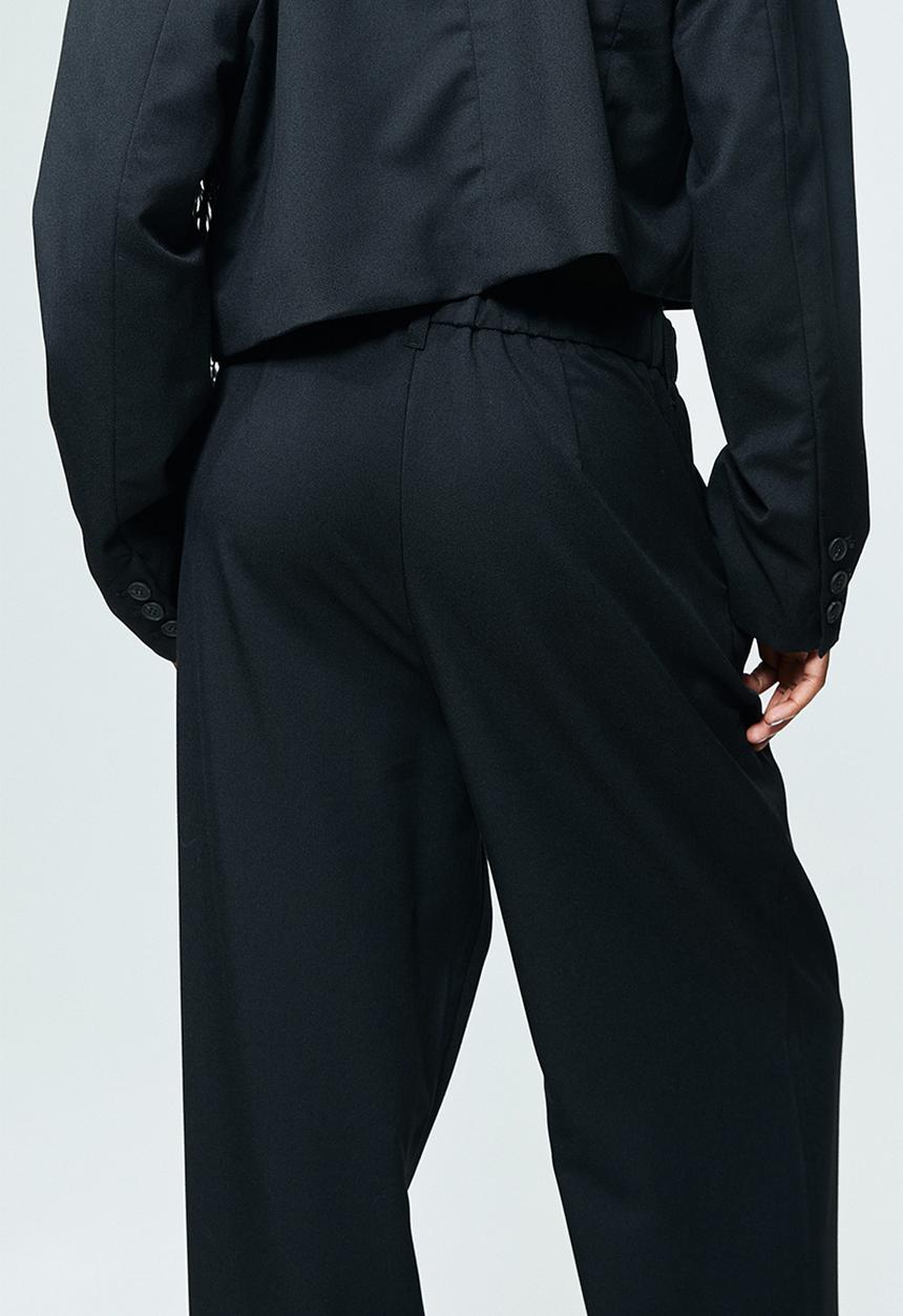 H&M - Tailored trousers - black