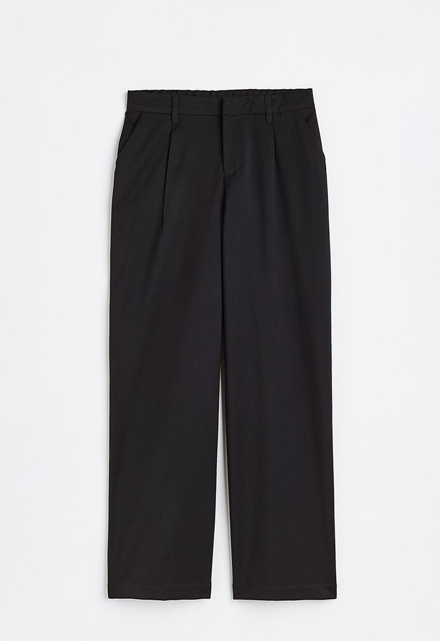 H&M - Tailored trousers - black