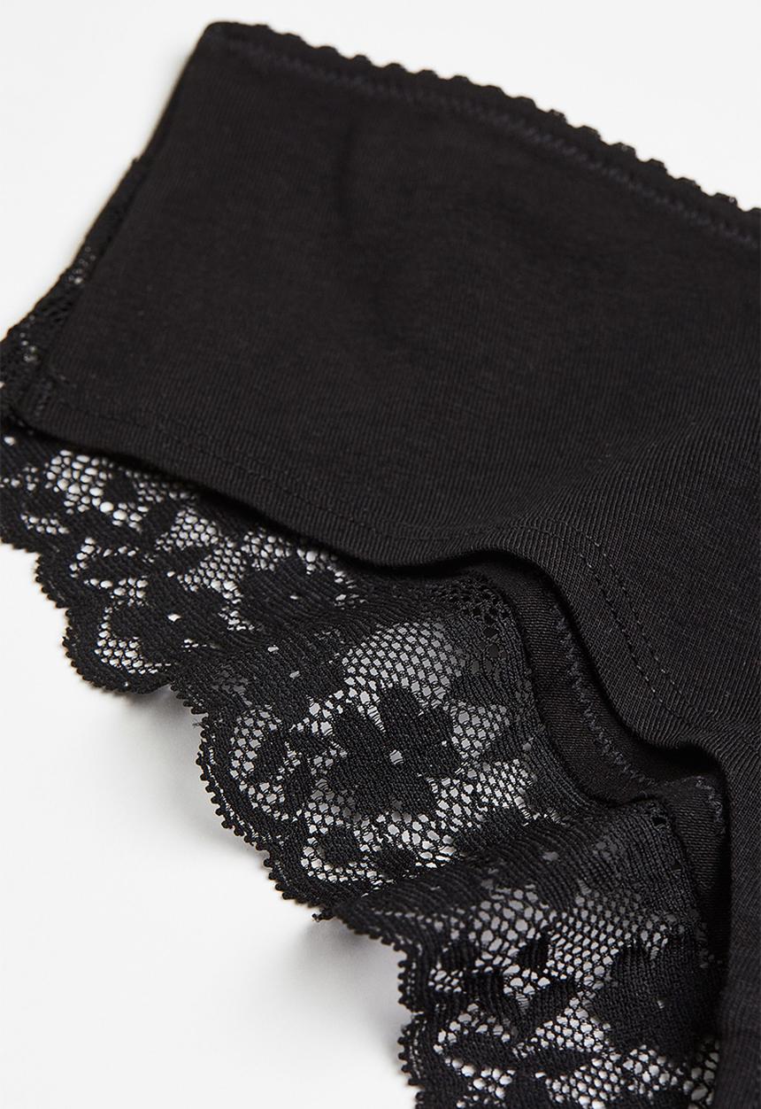H&M - 3-Pack jersey hipster briefs - black 