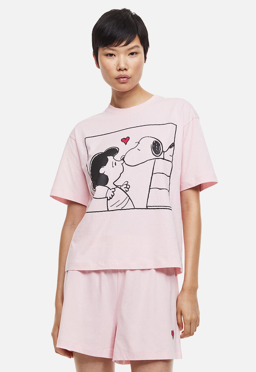 H&M - Cotton jersey pyjamas - pink