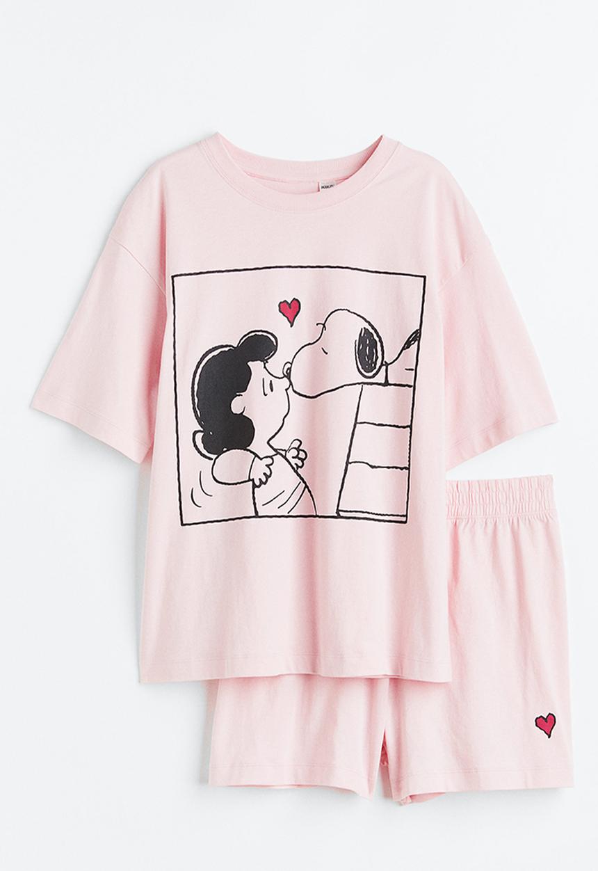 H&M - Cotton jersey pyjamas - pink