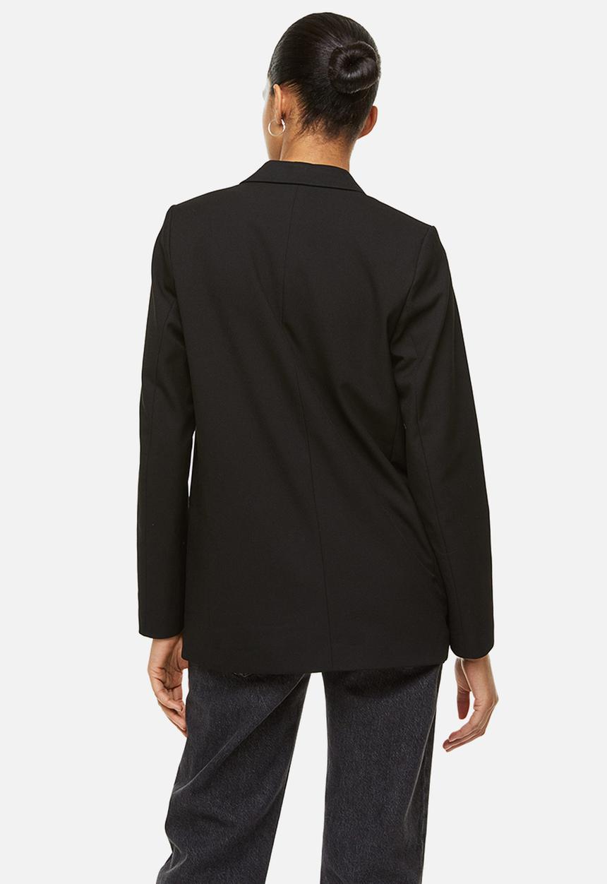 H&M - Single-breasted blazer - black