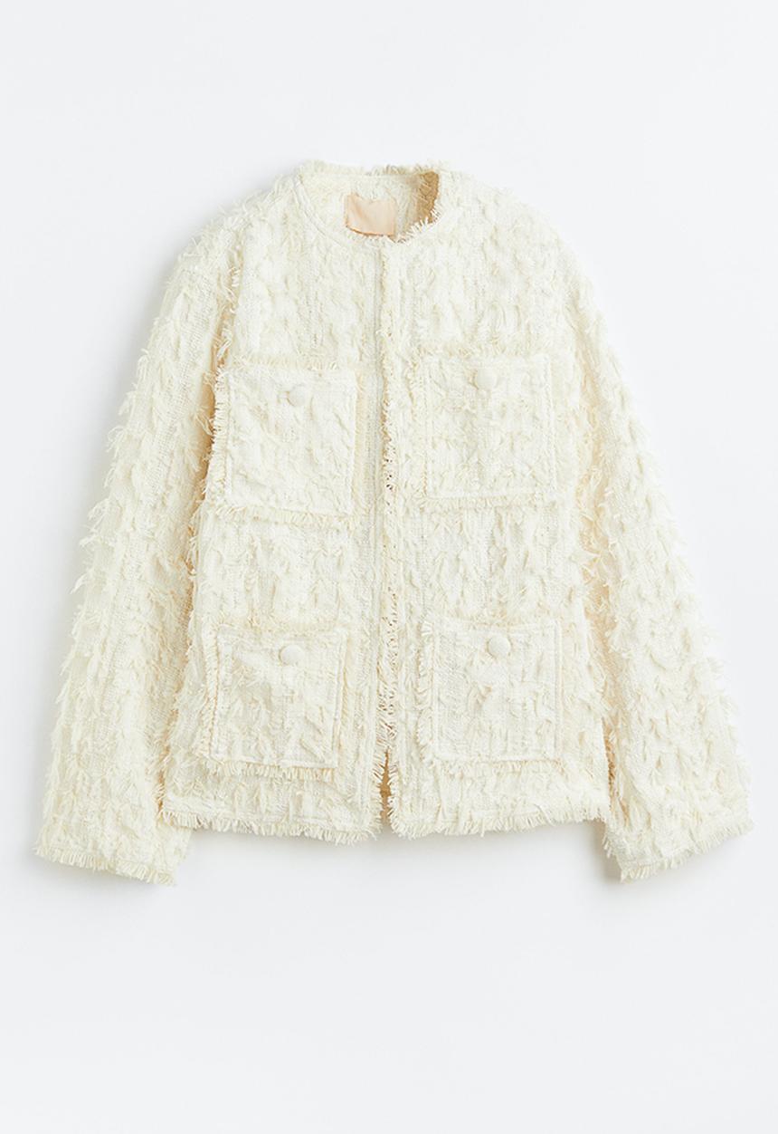 H&M - Bouclé jacket - cream