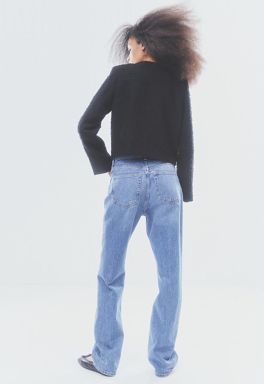 H&M - Bouclé jacket - black