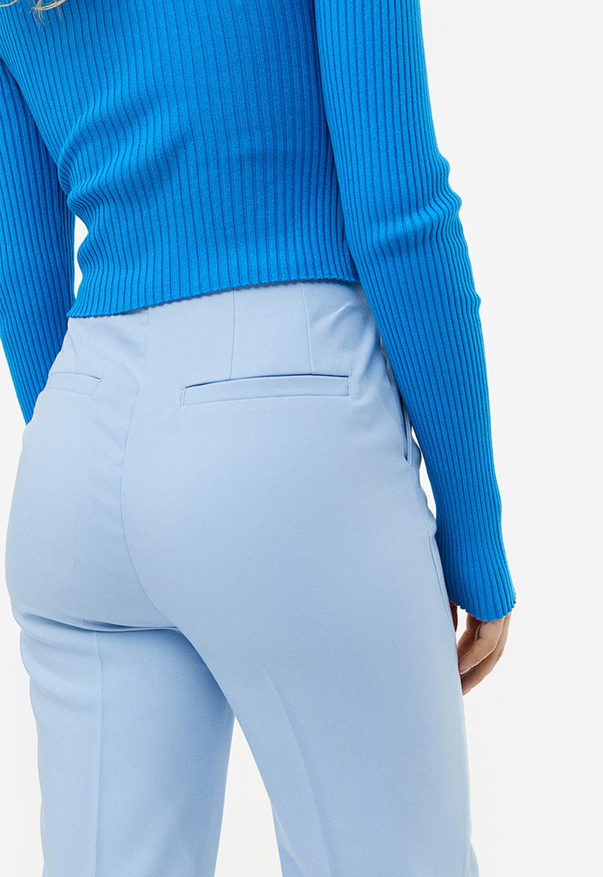 H&M - Tapered trousers - light blue